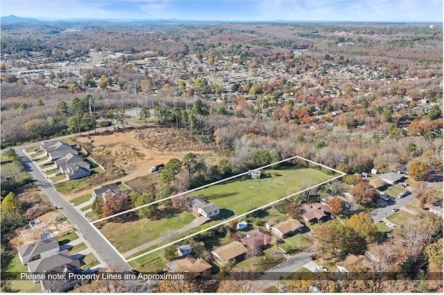 aerial view