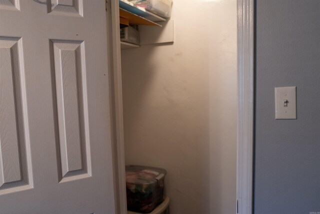 view of closet