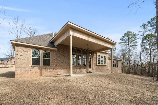 view of rear view of house