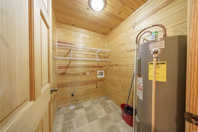 interior space with water heater