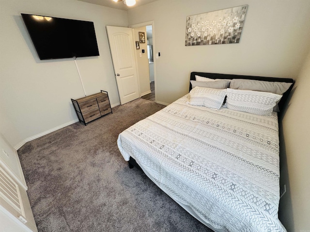 bedroom featuring carpet floors