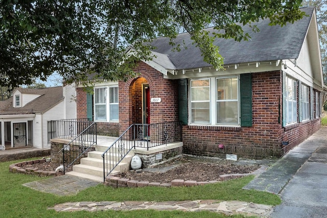 view of bungalow-style home