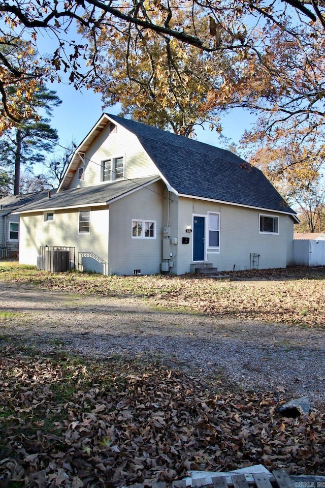 view of rear view of house