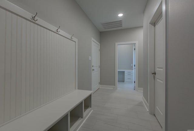 view of mudroom