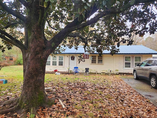 view of ranch-style house