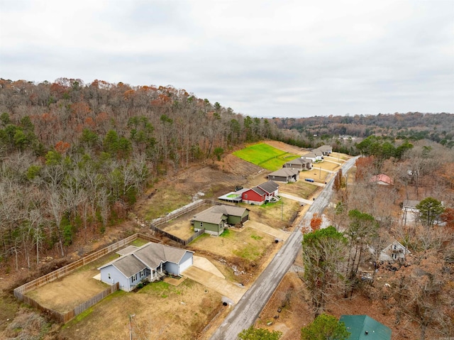 aerial view