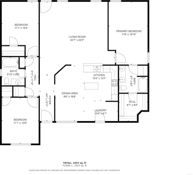 5900 Willow Way, Sherwood, AR 72117 - view of home floor plan