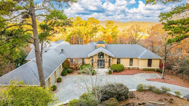 view of ranch-style house