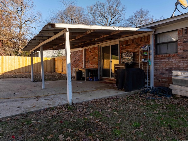 view of patio / terrace