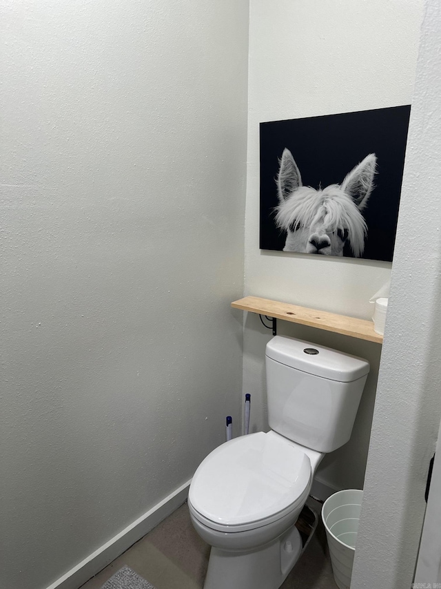 bathroom with toilet