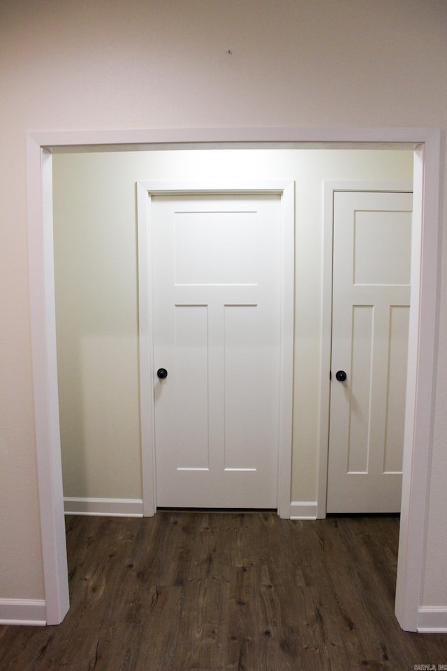 room details featuring hardwood / wood-style flooring