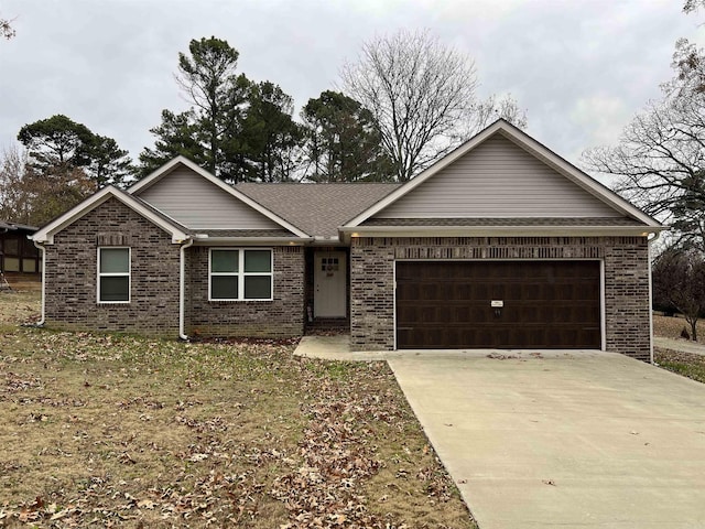 ranch-style house with a garage