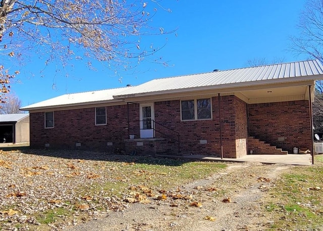 view of rear view of house