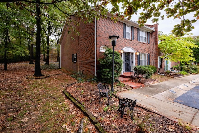 view of colonial house