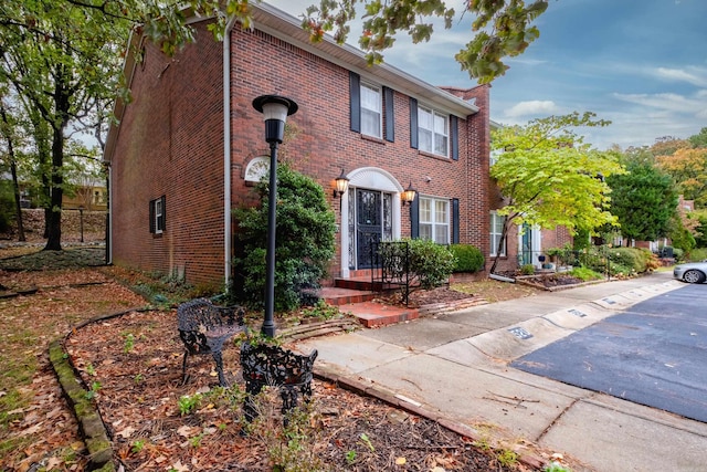 view of colonial inspired home