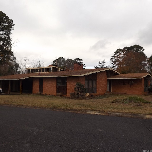 view of front of house