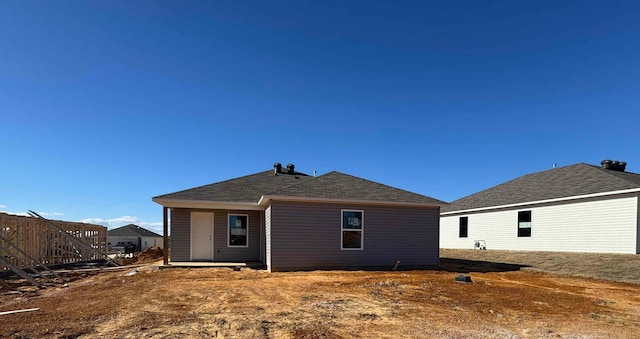 view of rear view of house