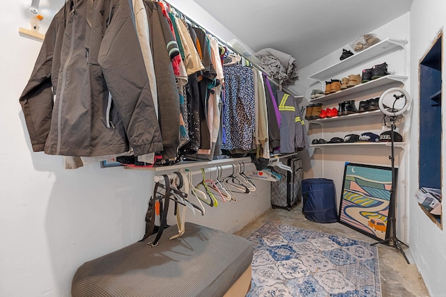 view of spacious closet