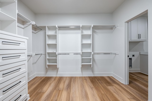 110 Eagle Ridge Dr, Maumelle, AR 72113 - walk in closet with light wood-type flooring