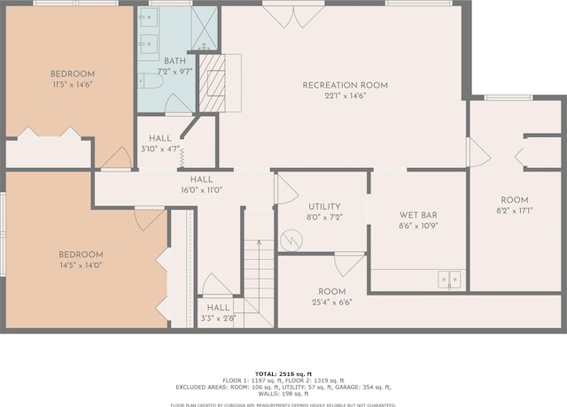 109 Frontier Cir, Horseshoe Bend, AR 72512 - property floor plan