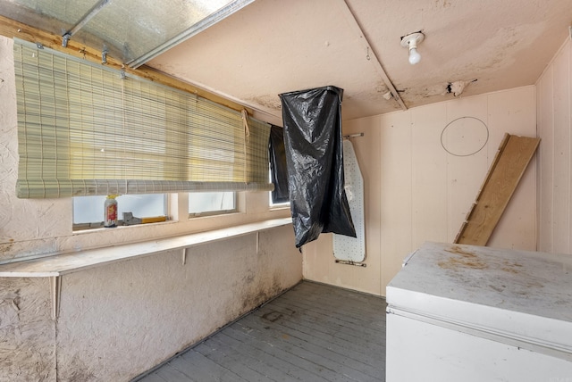 washroom featuring hardwood / wood-style flooring