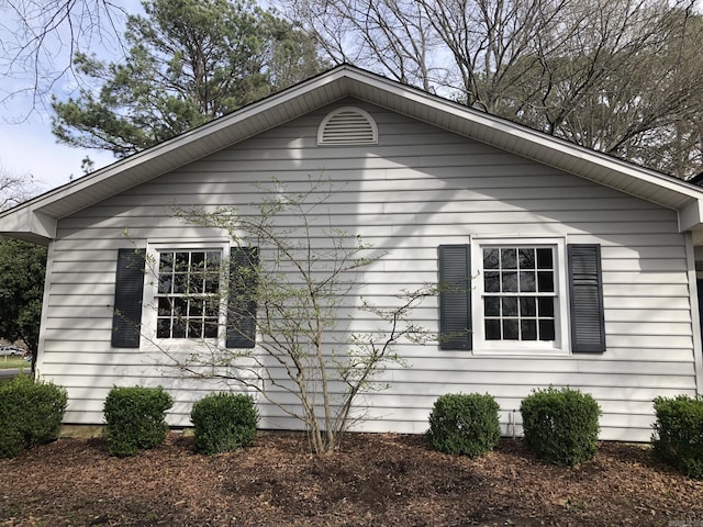 view of property exterior