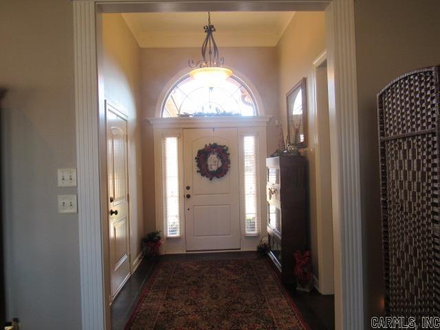 view of entrance foyer