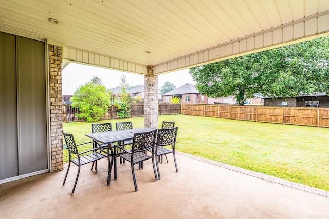 view of patio / terrace