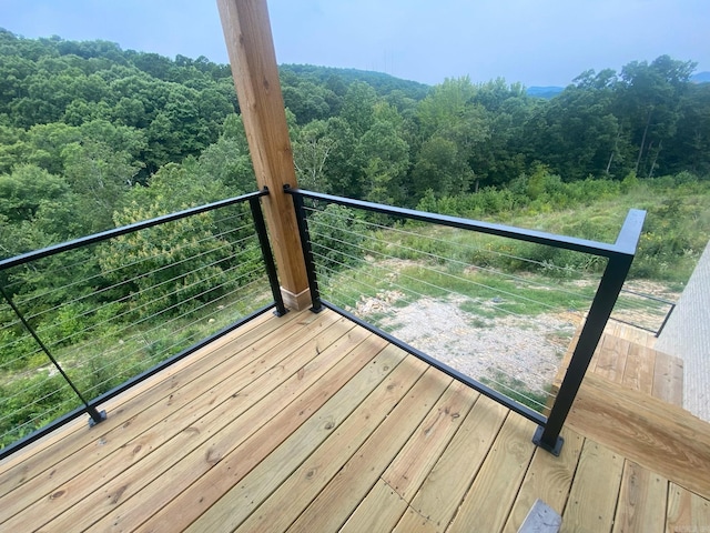 view of deck