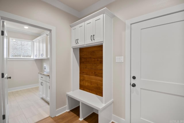 view of mudroom