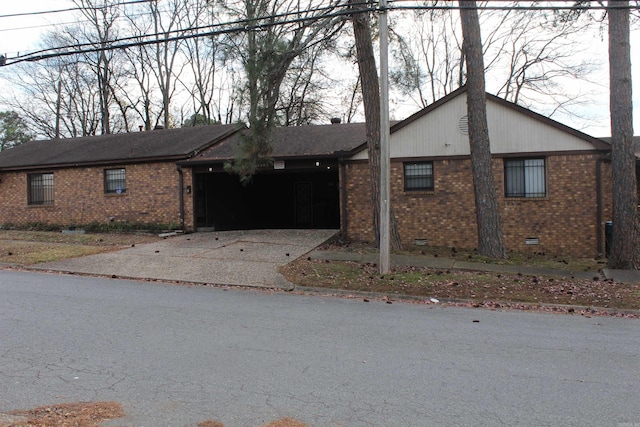 view of home's exterior featuring a garage