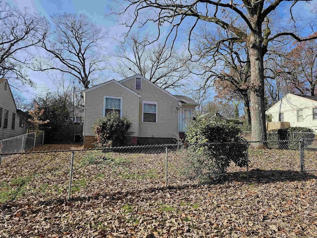 view of rear view of house