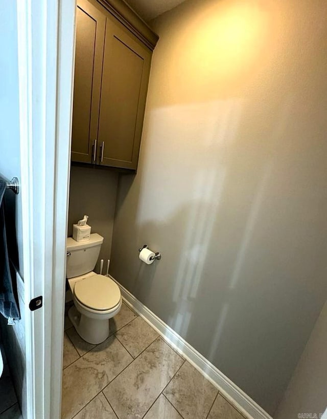 bathroom with toilet