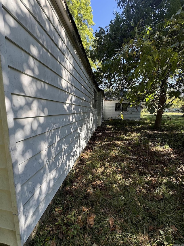 view of home's exterior