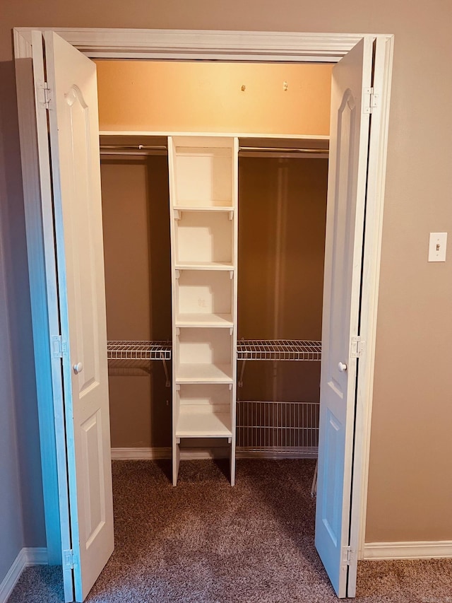 view of closet