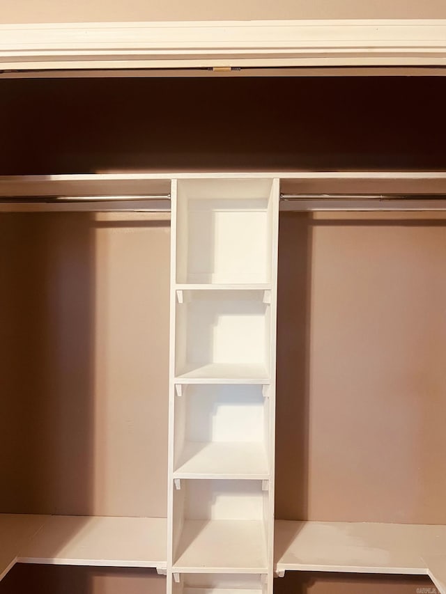 view of closet