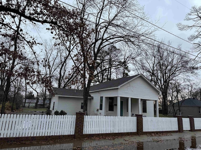 view of front of house