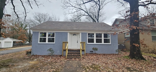 view of bungalow-style home