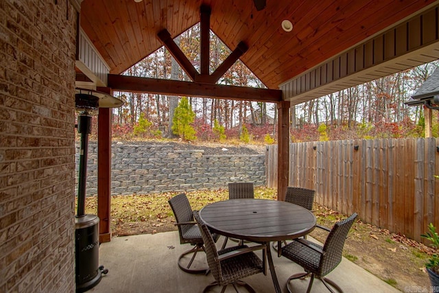 view of patio / terrace