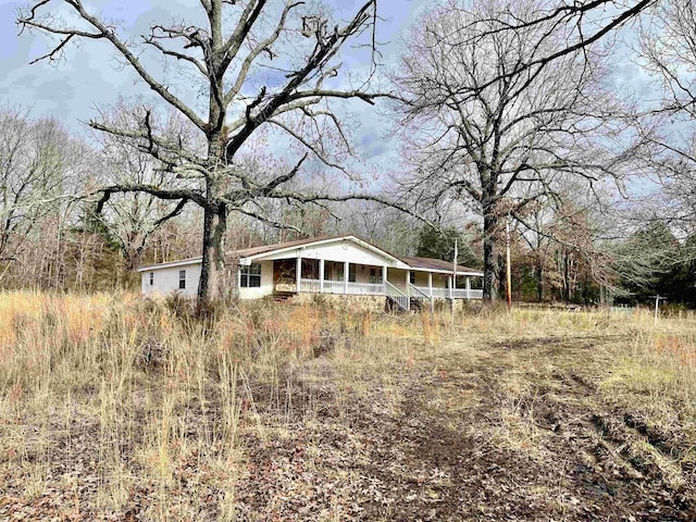 view of rear view of house