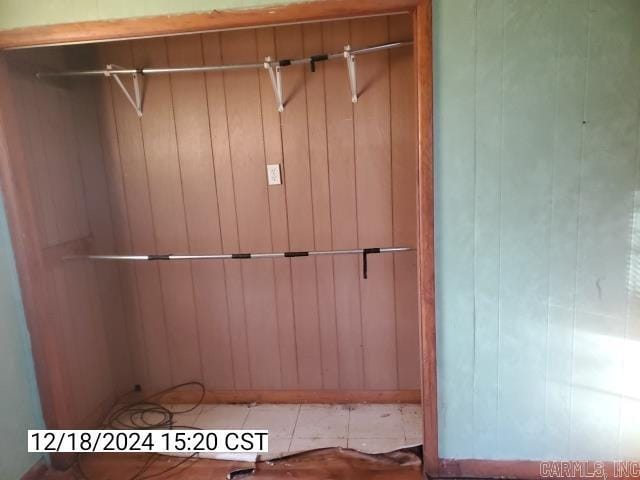 view of closet