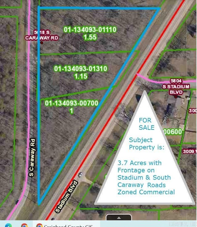 Address Not Disclosed, Jonesboro AR, 72404 land for sale