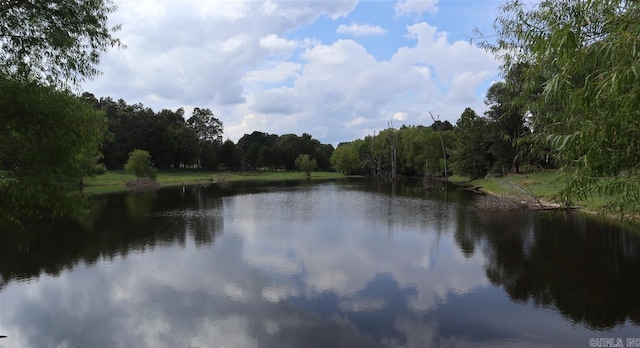 property view of water