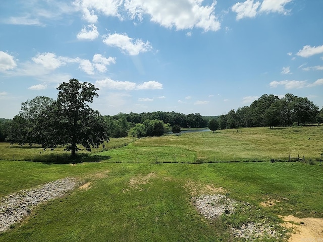 view of nature featuring a rural view