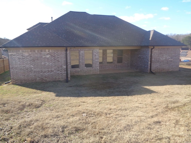 view of rear view of house