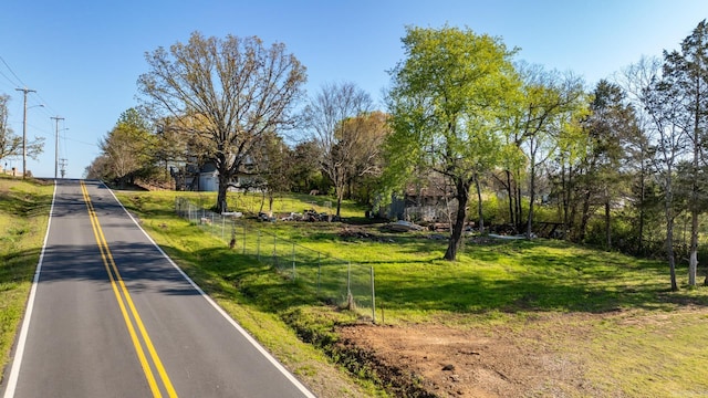 view of road