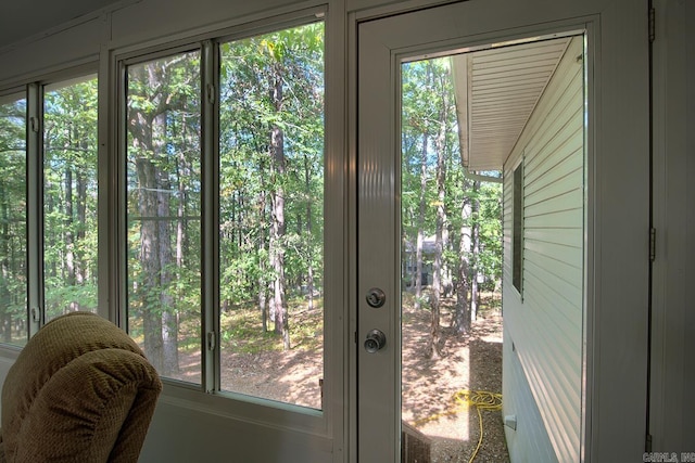 view of entryway