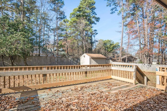 view of deck