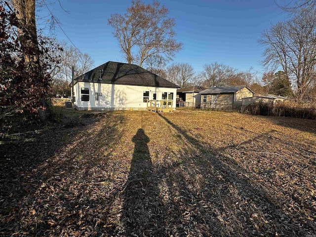 view of rear view of house