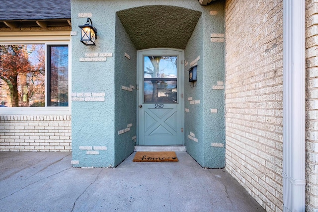 view of property entrance